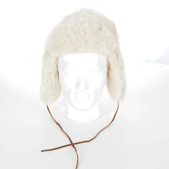 Restoration Hardwear RH Ushanka Faux Fur Trapper Hat NEW - Picture 2 of 10